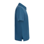 Petrol Yeşili Unisex Likralı Doktor Ve Hemşire Cerrahi Forması Üst - Görsel 5