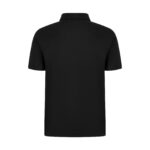 Siyah Erkek Gizli Fermuarlı Gömlek Yaka Doktor Ve Hemşire Cerrahi Forması Üst - Görsel 4