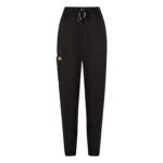 Siyah Unisex Jogger Likralı Cerrahi Pantolon
