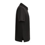 Siyah Unisex Likralı  Doktor ve Hemşire Cerrahi Forması Üst - Görsel 5