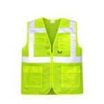 Sarı Fileli Mühendis Yeleği - Görsel 2