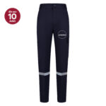 Lacivert İş Gabardin Reflektörlü Pantolon