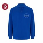 Saks Mavisi Polo Yaka Sweatshirt