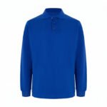 Saks Mavisi Polo Yaka Sweatshirt - Görsel 2