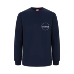 Lacivert Bisiklet Yaka Sweatshirt