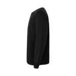 Siyah Bisiklet Yaka Sweatshirt - Görsel 3