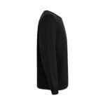 Siyah Bisiklet Yaka Sweatshirt - Görsel 5