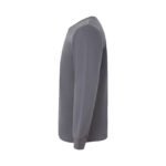 Gri Bisiklet Yaka Sweatshirt - Görsel 5