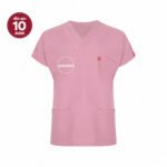 Pembe Zarf Yaka Doktor Ve Hemşire Forması