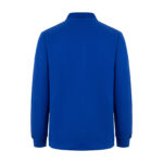 Saks Mavisi Polo Yaka Sweatshirt - Görsel 4