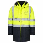 Sarı-Lacivert 5’i 1 Arada Reflektif Oxford Parka