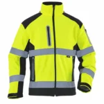Sarı Reflektif Softshell Mont