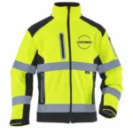 Sarı Reflektif Softshell Mont