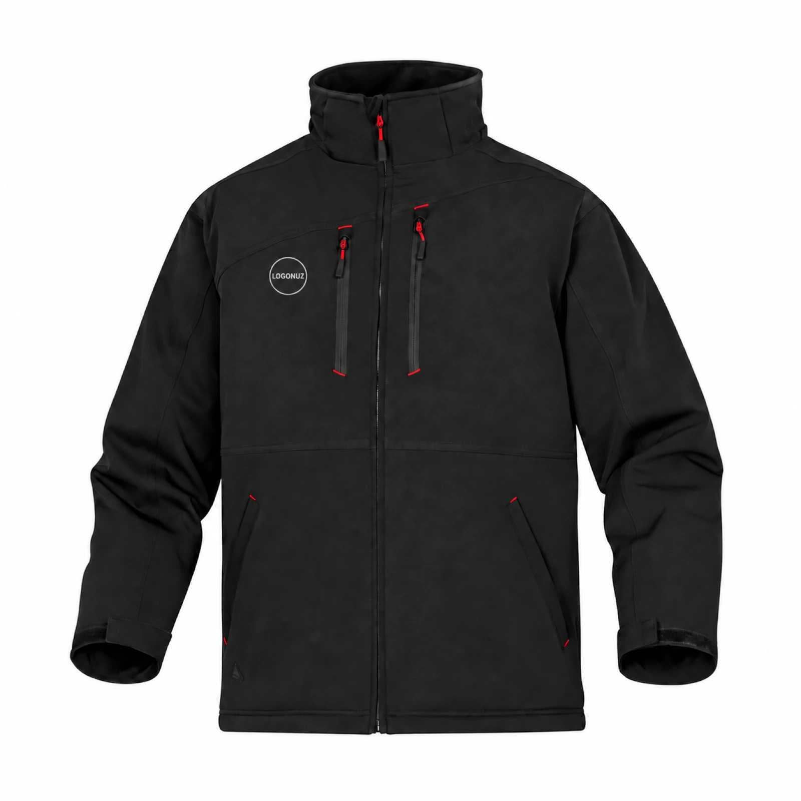 Siyah Outdoor Teknik Mont - LOGONUZ Siyah Outdoor Teknik Mont