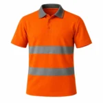 Turuncu Reflektif Coolpass Polo Yaka Tişört