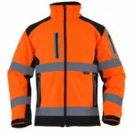 Turuncu Reflektif Softshell Mont