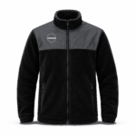 Füme-Siyah Ekonomik Softshell Robalı Polar Ceket
