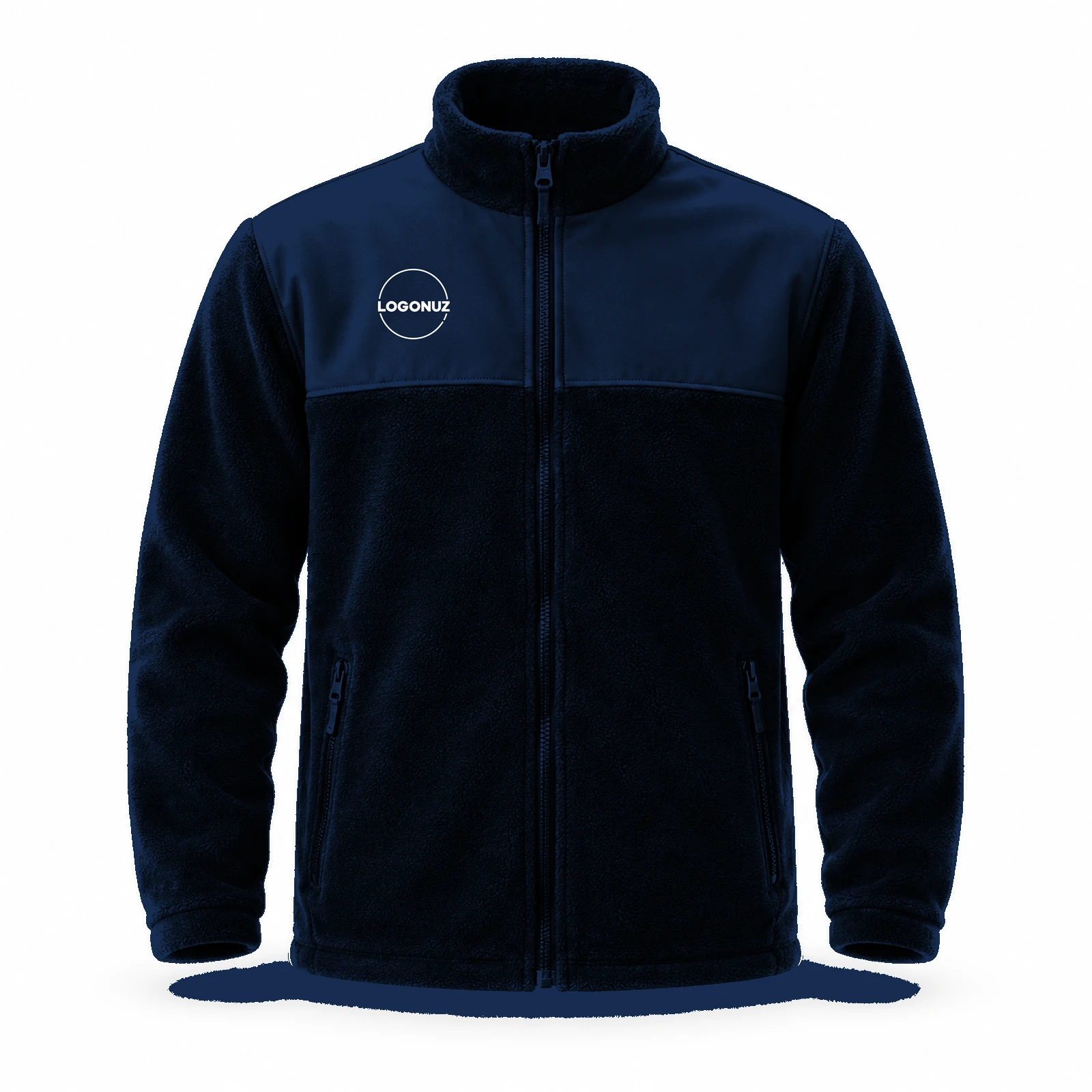 PLEKRPLA01-featured-scale-plus30-v5 Lacivert Ekonomik Softshell Robalı Polar Ceket - Görsel 1