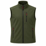Haki Ekonomik Softshell Yelek - Görsel 2