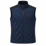 Lacivert Ekonomik Softshell Yelek - Görsel 2