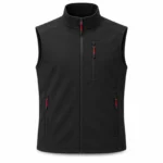 Siyah Ekonomik Softshell Yelek - Görsel 2